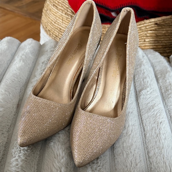 Dream Pairs Shoes - Dream Pairs Gold Women's Heels - 7.5